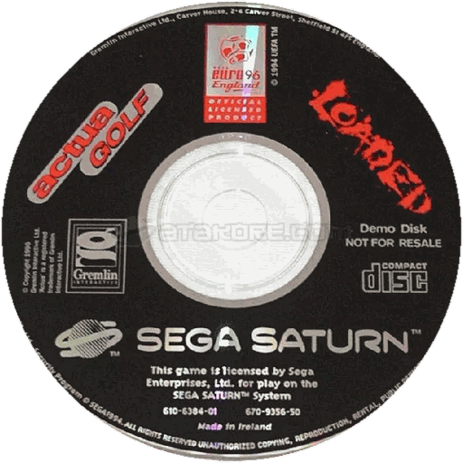 Disque Gremlin Demo Disk — PAL Europe