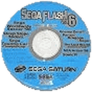 Disque Sega Flash Vol. 6 — édition PAL Europe
